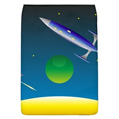 Rocket Spaceship Space Removable Flap Cover (l) by HermanTelo