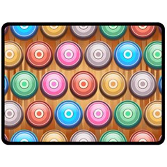 Background Colorful Abstract Brown Fleece Blanket (large) 