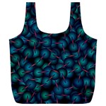 Background Abstract Textile Design Full Print Recycle Bag (XL) Back