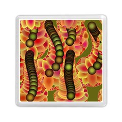 Abstract Background Digital Green Memory Card Reader (square) by HermanTelo