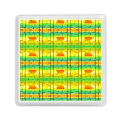 Birds Beach Sun Abstract Pattern Memory Card Reader (square) by HermanTelo