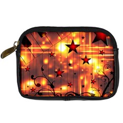 Star Radio Light Effects Magic Digital Camera Leather Case by HermanTelo