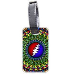 Grateful Dead Luggage Tag (two Sides) by Sapixe