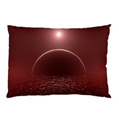 Alien Planet Exoplanet Ocean Pillow Case (two Sides) by HermanTelo