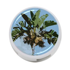 Palm Tree 4-port Usb Hub (two Sides) by snowwhitegirl