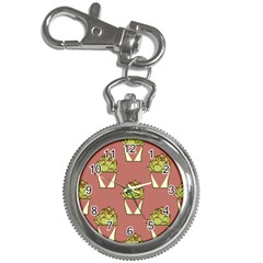 Cactus Pattern Background Texture Key Chain Watches by HermanTelo