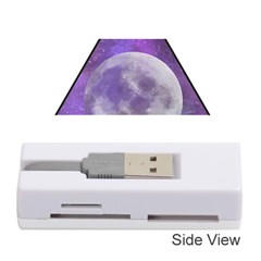 Form Triangle Moon Space Memory Card Reader (stick) by HermanTelo