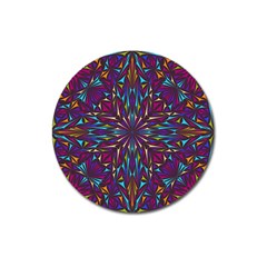 Kaleidoscope Triangle Curved Magnet 3  (round) by HermanTelo