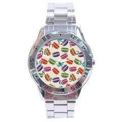 Macaron Bread Stainless Steel Analogue Watch by HermanTelo