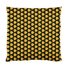 Pattern Halloween Pumpkin Color Yellow Standard Cushion Case (one Side)