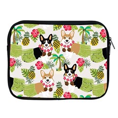 Corgis Hula Pattern Apple Ipad 2/3/4 Zipper Cases by Sapixe