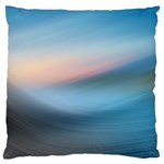 Wave Background Large Cushion Case (Two Sides) Front