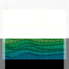 Waves Texture Rectangular Jigsaw Puzzl by HermanTelo