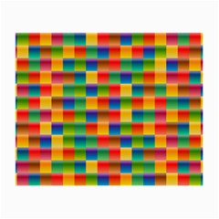 Background Colorful Abstract Small Glasses Cloth by Bajindul