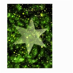 Star Blue Star Space Universe Large Garden Flag (two Sides) by Bajindul