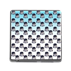 Forest Girl Gradient Blue Memory Card Reader (square 5 Slot) by snowwhitegirl