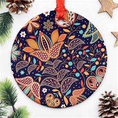 Paisley Ornament (round) by Sobalvarro