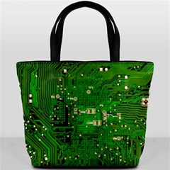 Background Green Board Business Bucket Bag by Pakrebo