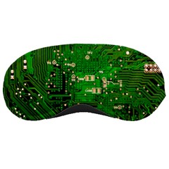 Background Green Board Business Sleeping Mask by Pakrebo