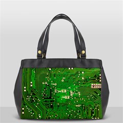 Background Green Board Business Oversize Office Handbag by Pakrebo