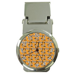 Daisy Orange Money Clip Watches by snowwhitegirl