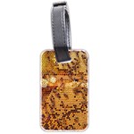 Bees Nature Animals Honeycomb Luggage Tag (two sides) Back