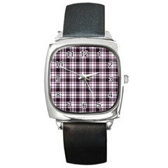 Wallpaper Illustrations Square Metal Watch