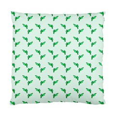 Green Parrot Pattern Standard Cushion Case (one Side) by snowwhitegirl