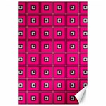 Pink Pattern Squares Canvas 24  x 36  23.35 x34.74  Canvas - 1