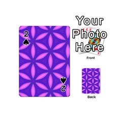 Purple Playing Cards 54 Designs (mini) by HermanTelo