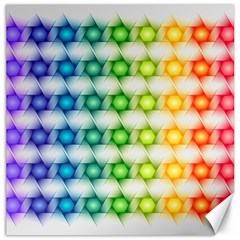 Background Colorful Geometric Canvas 16  X 16 