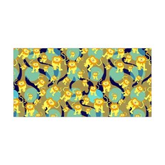 Cute Lions Pattern Yoga Headband by bloomingvinedesign