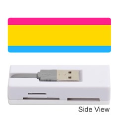 Pansexual Pride Flag Memory Card Reader (stick) by lgbtnation