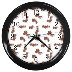 Casual Wall Clock (black) by scharamo