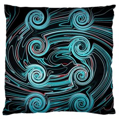 Background Neon Abstract Standard Flano Cushion Case (two Sides)