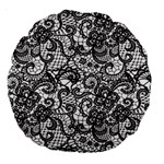 Encaje Large 18  Premium Round Cushions Back