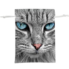 Cat Animal Cat Portrait Mackerel  Lightweight Drawstring Pouch (xl) by Sudhe