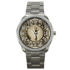 Mirror Mirror Of Souls Magic Mirror Sport Metal Watch by Sudhe