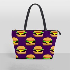 Burger Pattern Classic Shoulder Handbag by bloomingvinedesign