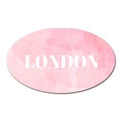 Paris Oval Magnet by Lullaby