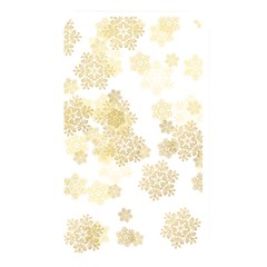 Christmas Gold Stars Snow Flakes  Memory Card Reader (rectangular) by Lullaby