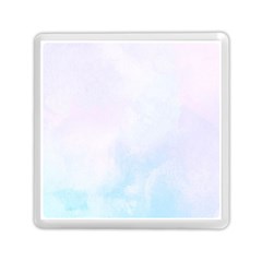 Pink Blue Blurry Pastel Watercolour Ombre Memory Card Reader (square) by Lullaby