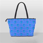 Surfer Pattern Classic Shoulder Handbag Back