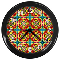 Seamless Wall Clock (black) by Sobalvarro