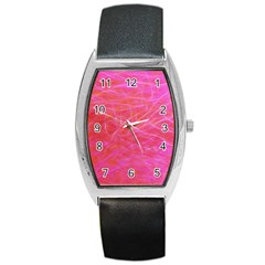 Background Abstract Texture Barrel Style Metal Watch by Wegoenart