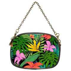 Tropical Greens Chain Purse (two Sides) by Sobalvarro