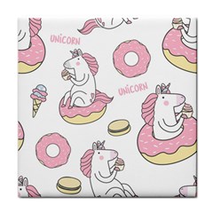 Unicorn Seamless Pattern Background Vector (1) Face Towel by Sobalvarro