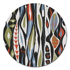 Borastapeter Scandinavian Designers Magnet 5  (round) by Sobalvarro