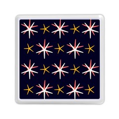 Sea Stars Pattern Sea Texture Memory Card Reader (square) by Vaneshart