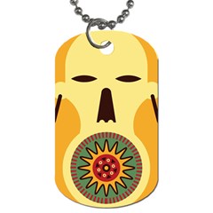 African Lip Plate Dog Tag (two Sides) by trulycreative